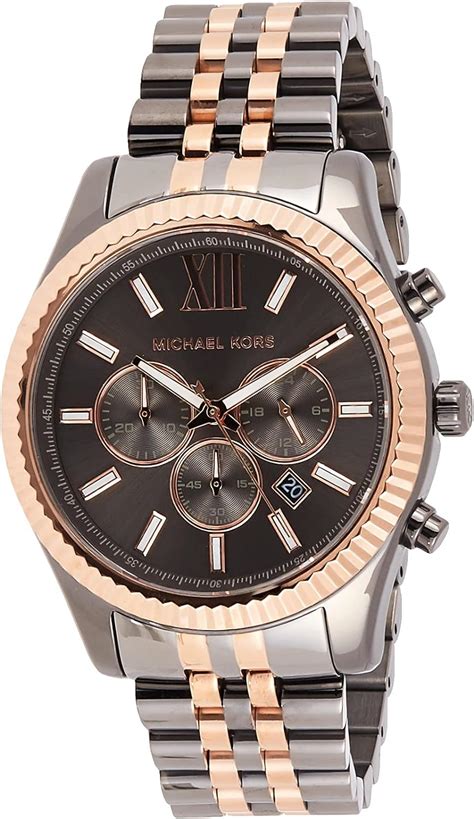 michael kors herrenuhr edelstahl|Michael Kors watches.